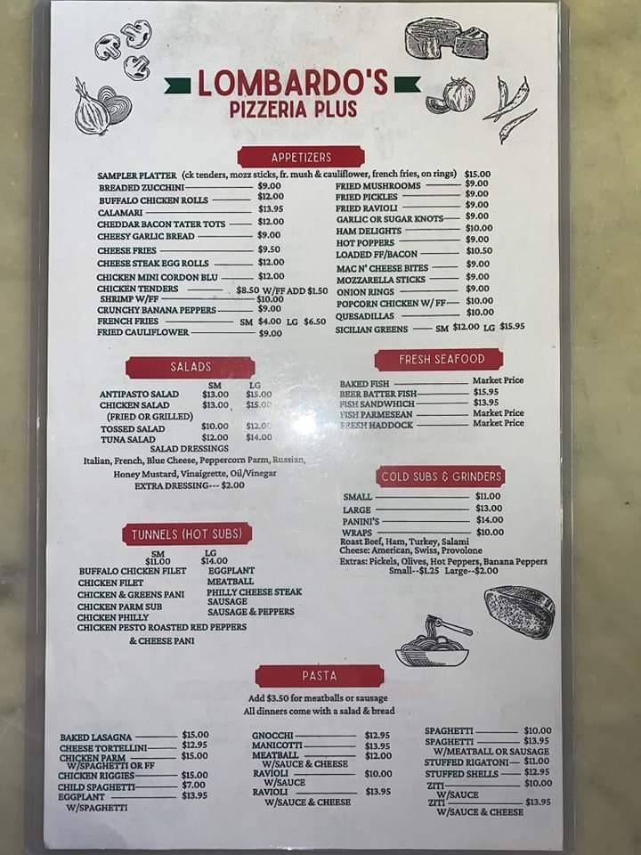 Lombardo's Pizzeria Plus