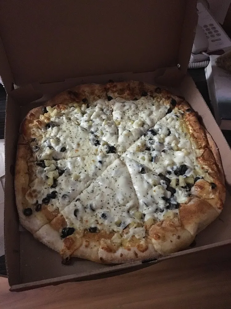 Pineapple and Black Olives